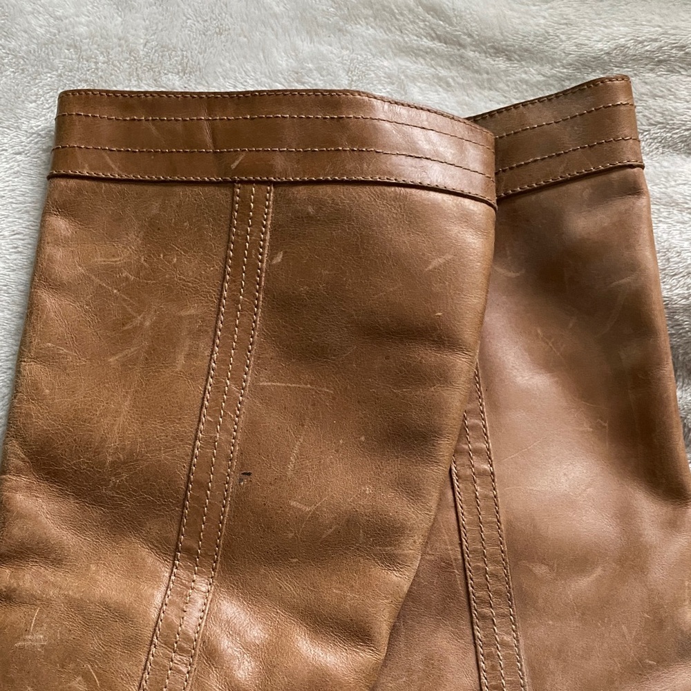 Jessica Simpson Brown Heeled Boots - Picture 3 of 9